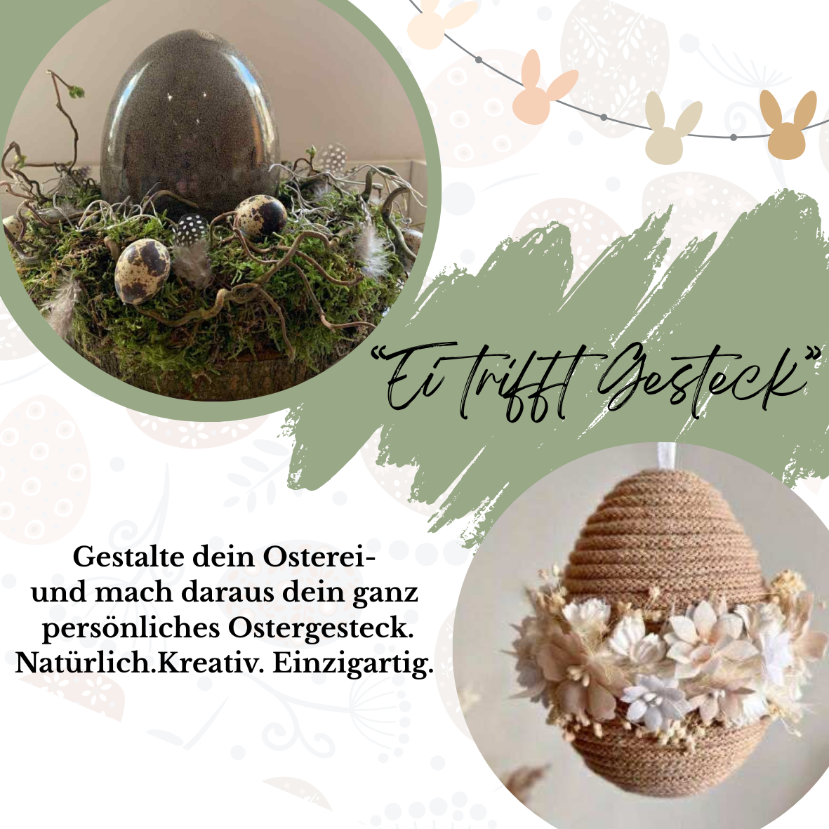 KURS: Ei trifft Gesteck