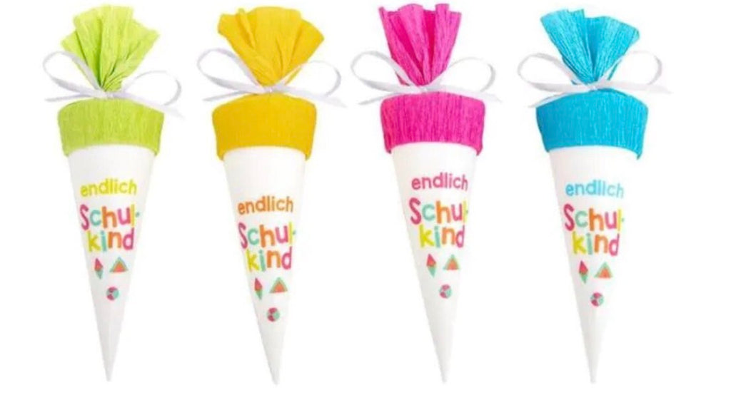 Personalisierte Einschulungsdeko „ABC“ mit Zuckertüte