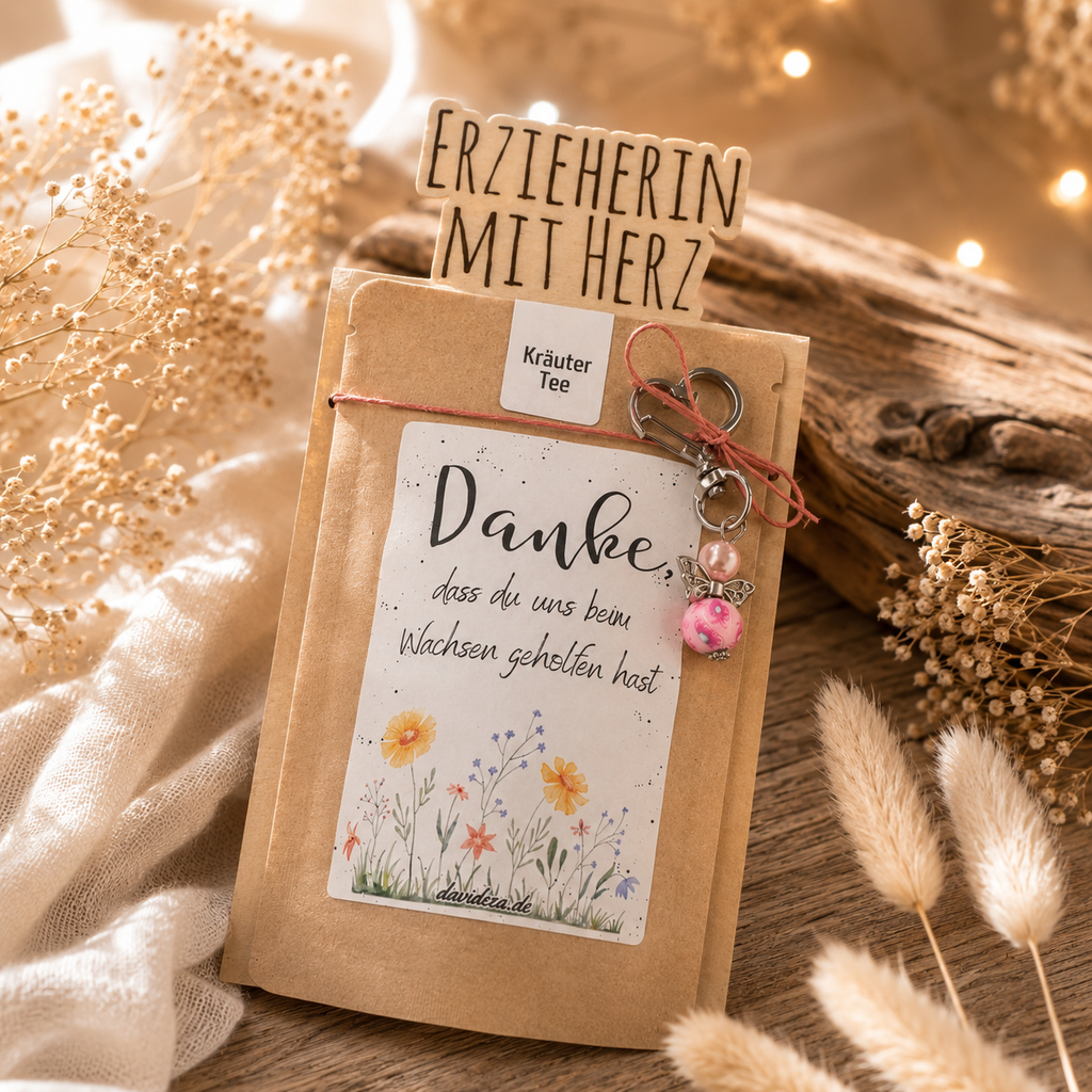 Teegeschenk für Erzieher