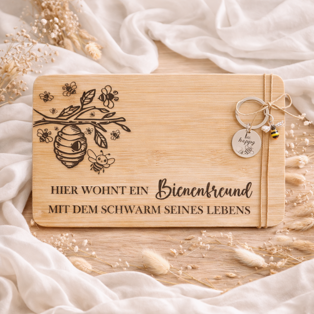 Frühstücksbrett Bienenfreund