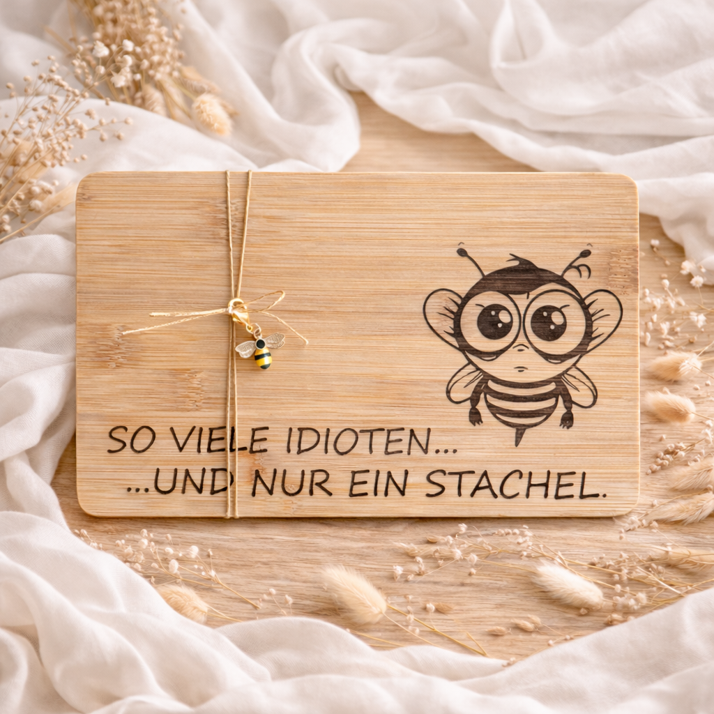 Frühstücksbrett Bienenfreund