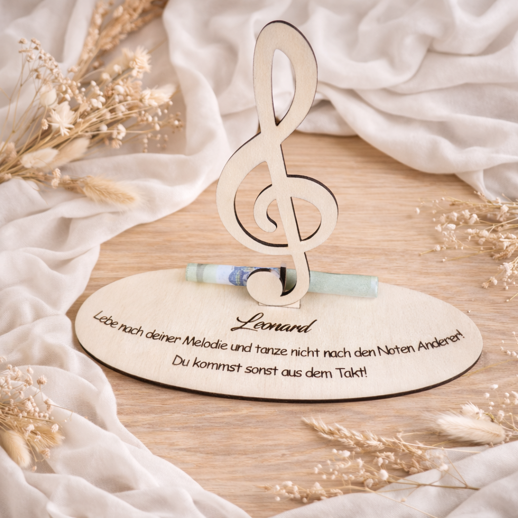 Geldgeschenk „Musiker“
