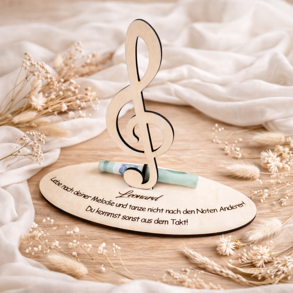 Geldgeschenk „Musiker“