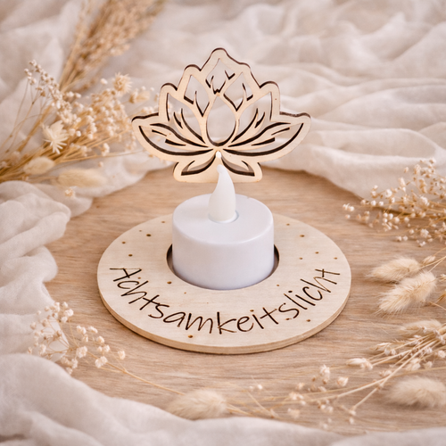 Achtsamkeitslicht "Lotusblume"