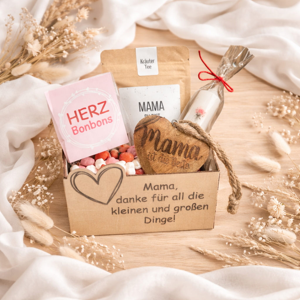 Holzgeschenkbox „Mama“