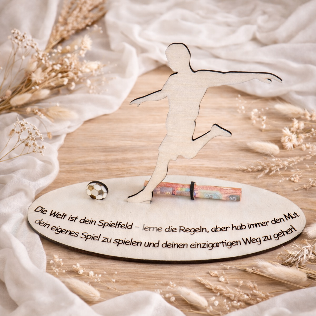 Geldgeschenk "Fußball-Fan“