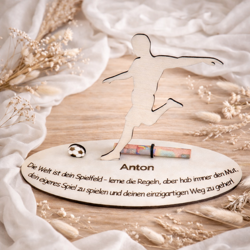 Geldgeschenk "Fußball-Fan“