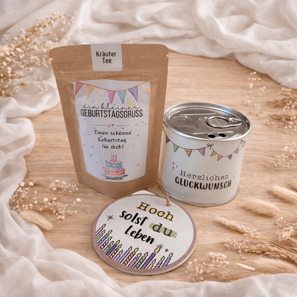 Holzgeschenkbox „Geburtstag“