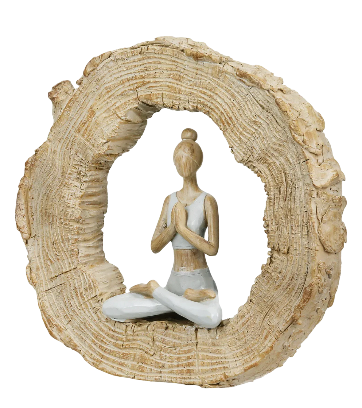 Deko Skulptur „Namasté“, Yoga-Figur