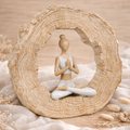 Deko Skulptur „Namasté“, Yoga-Figur
