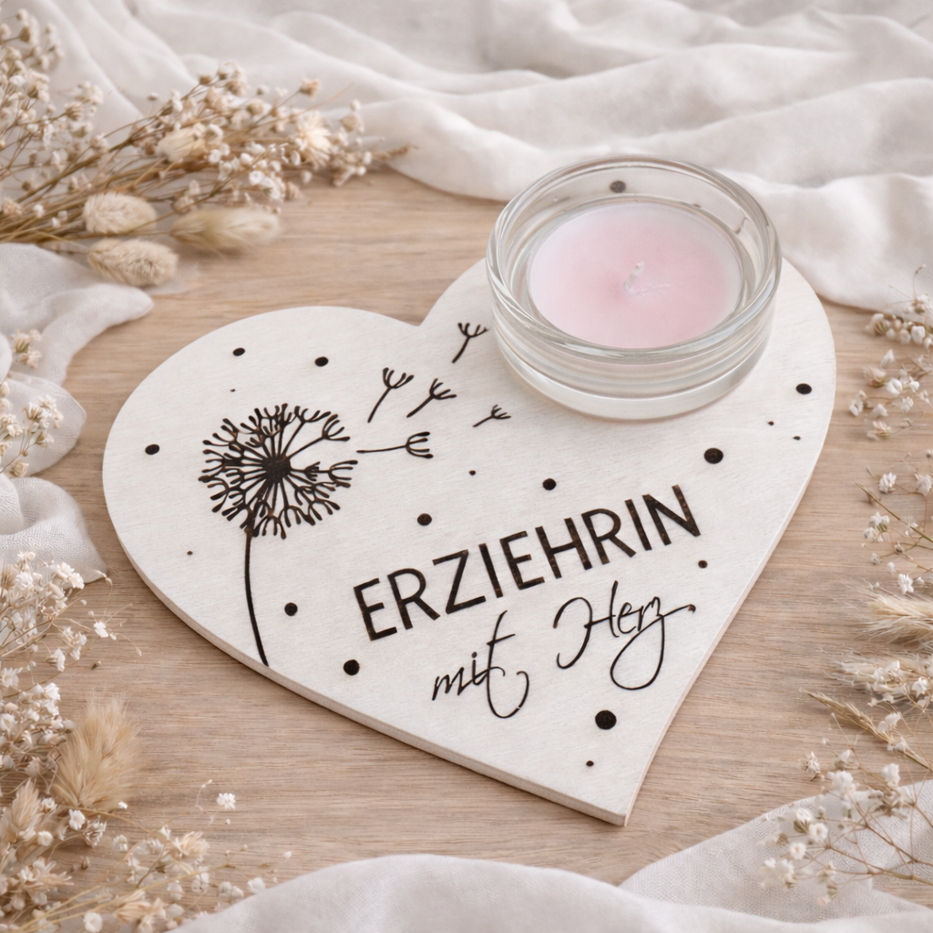 Dankeschöngeschenk „Teelichthalter“