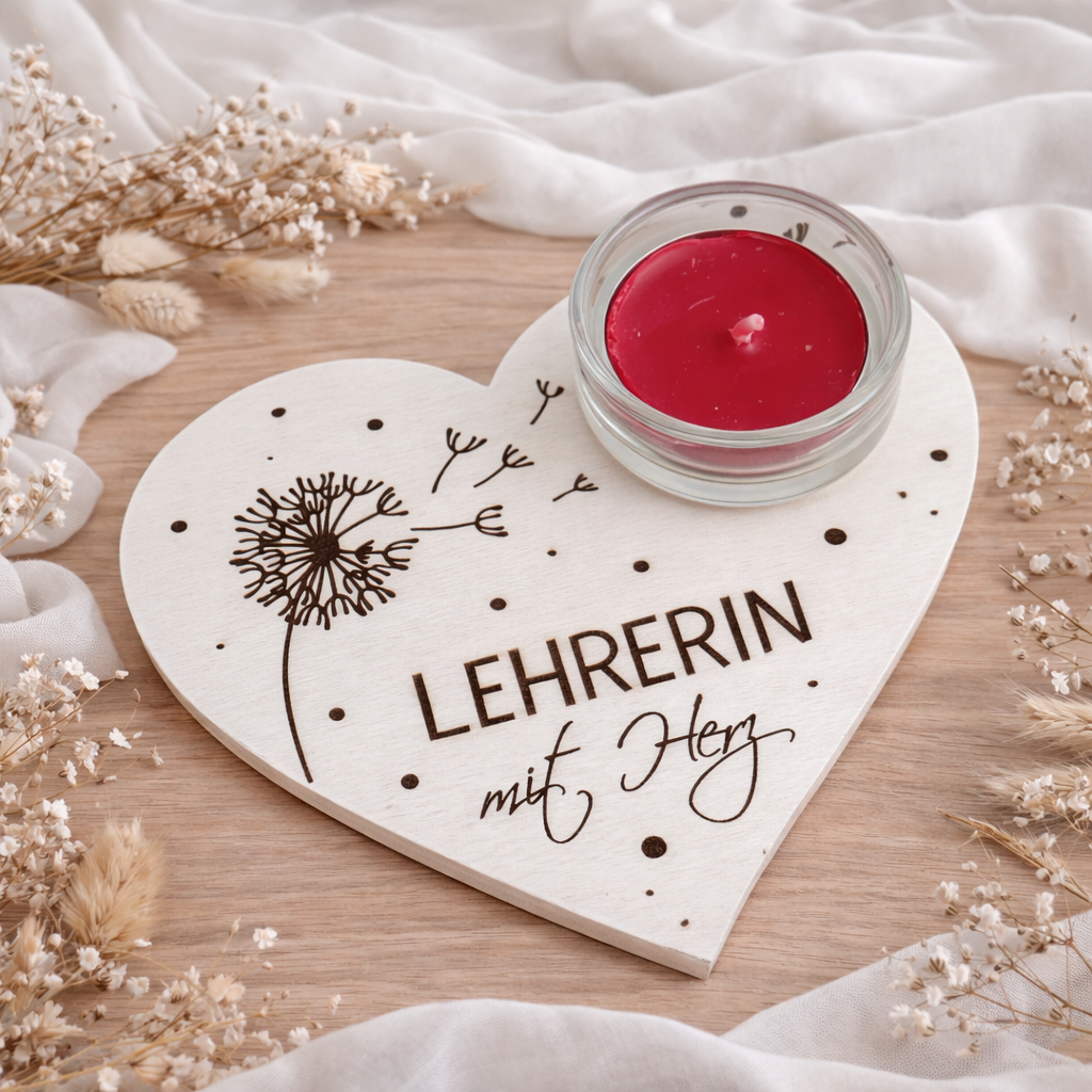 Dankeschöngeschenk „Teelichthalter“