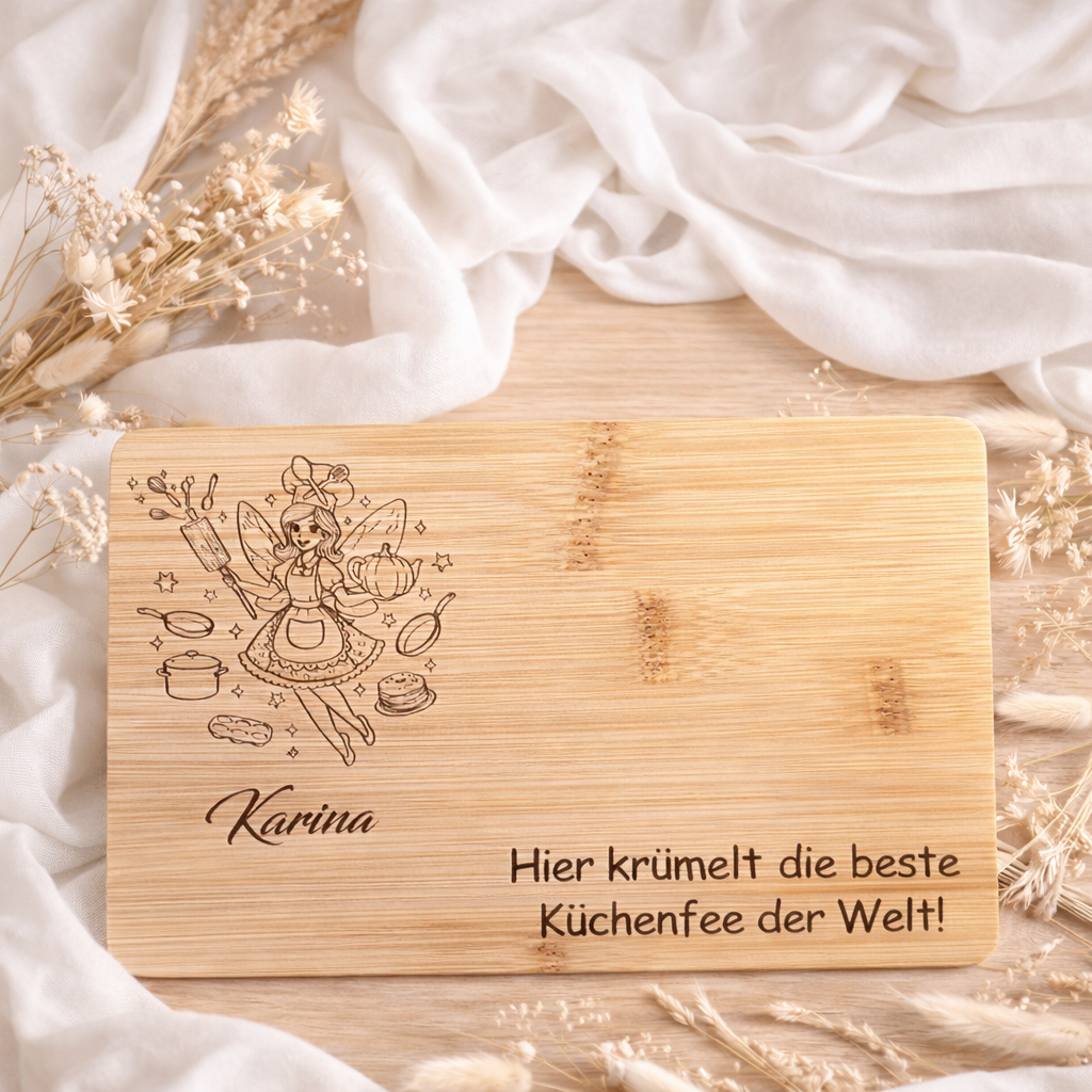 Frühstücksbrettchen „Küchenfee“