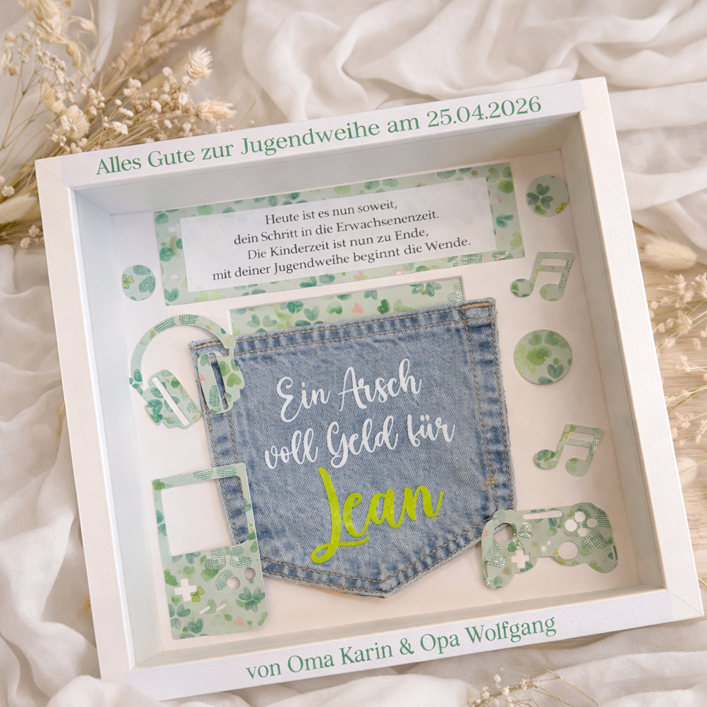 Geldgeschenk „Arsch voll Geld“