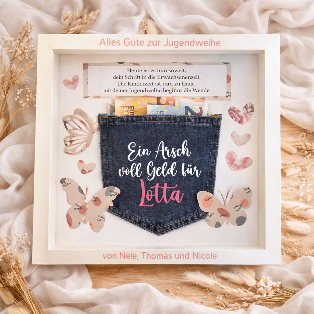 Geldgeschenk „Arsch voll Geld“