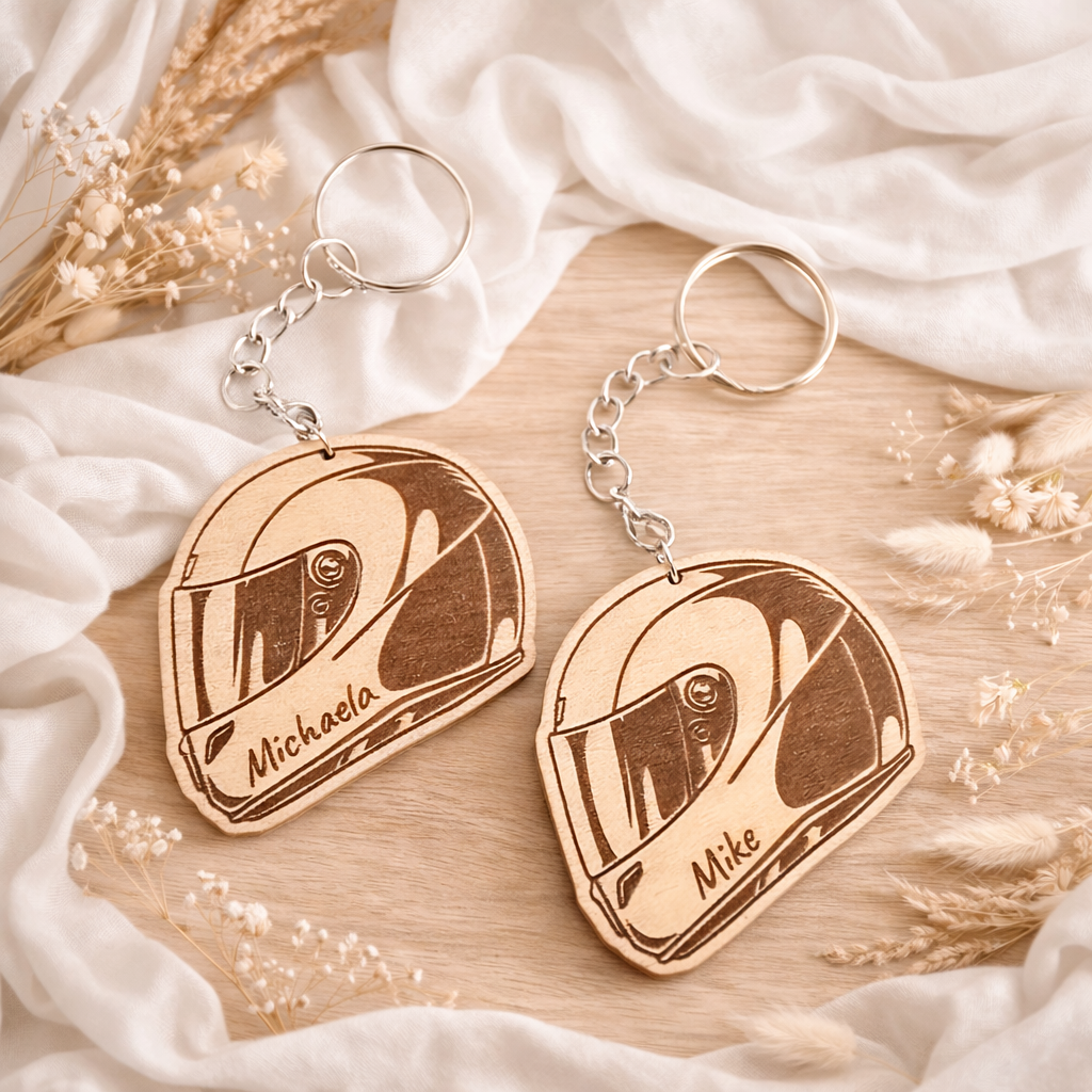 Schlüsselanhänger „Motorrad“