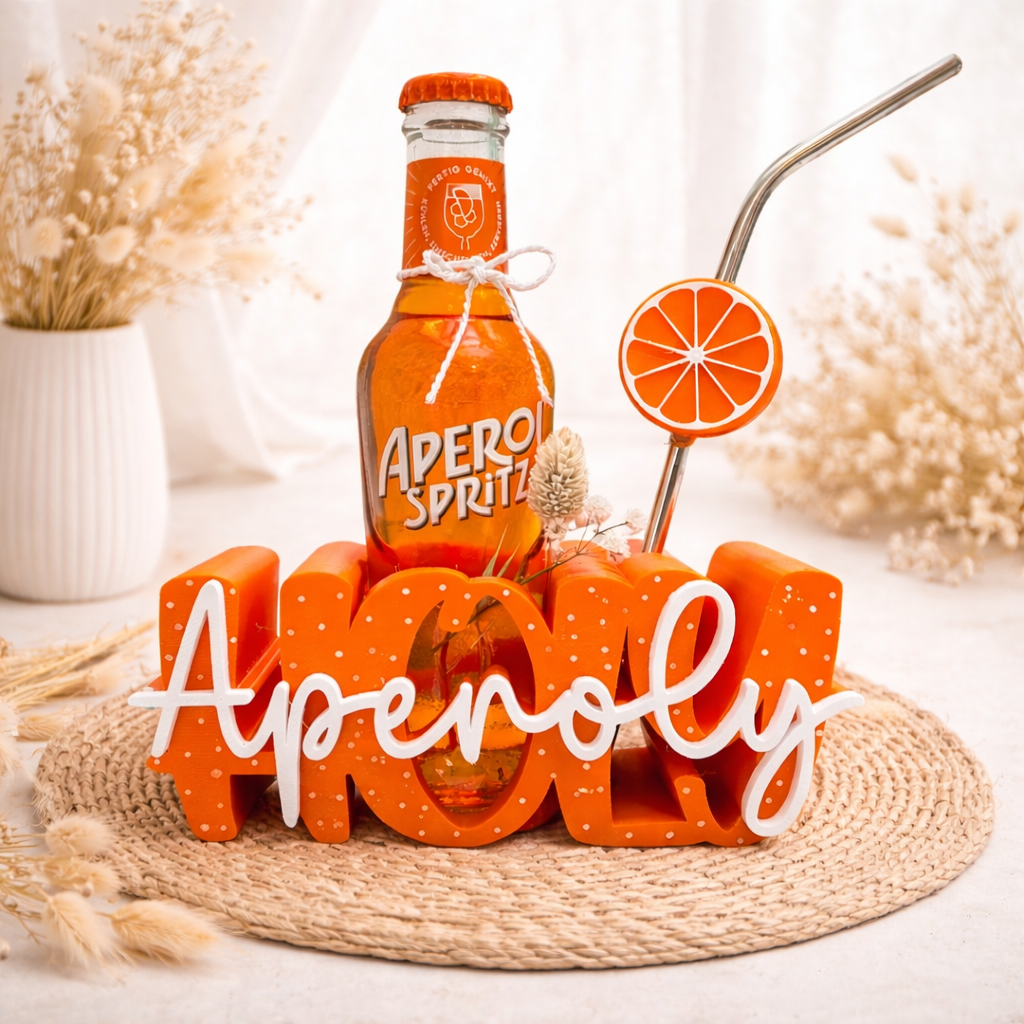 Aperol Spritz Geschenkset mit Deko – Ideales Cocktail Geschenk