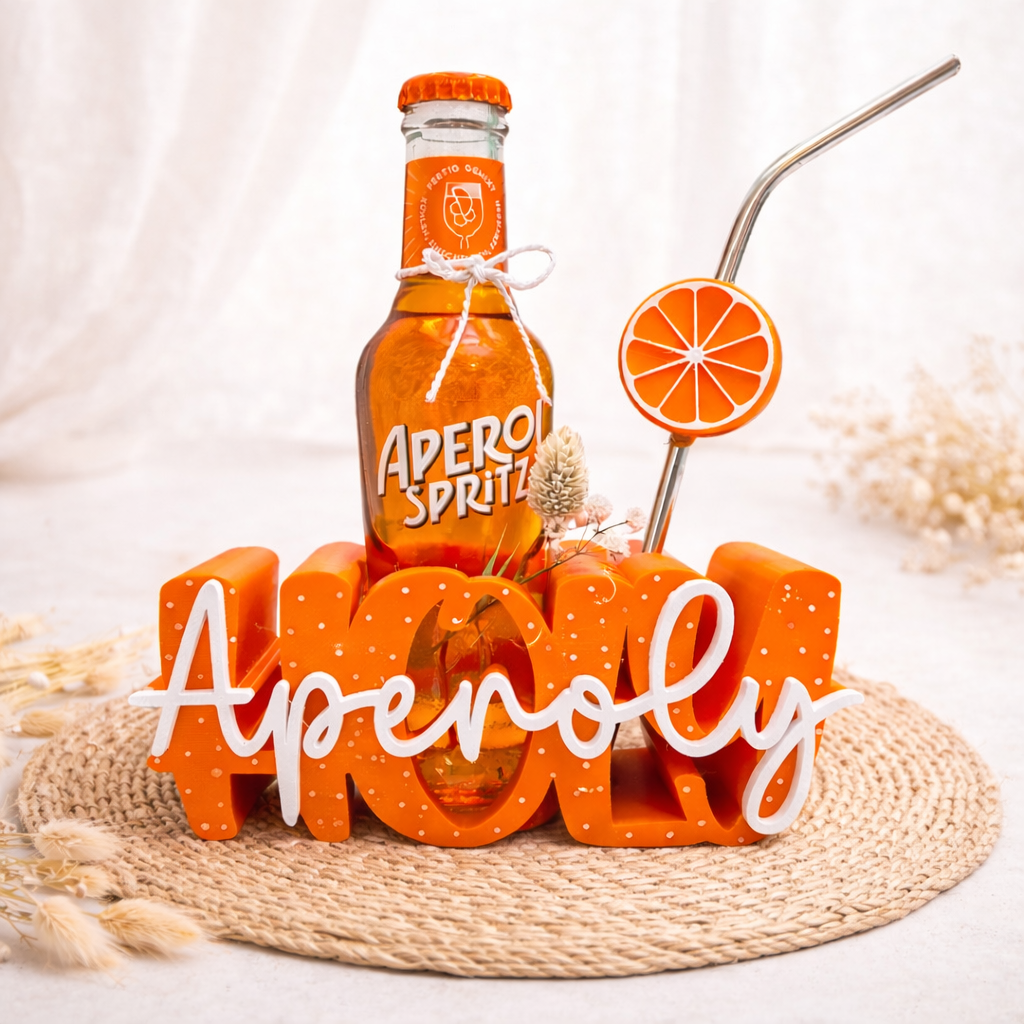 Aperol Spritz Geschenkset mit Deko – Ideales Cocktail Geschenk