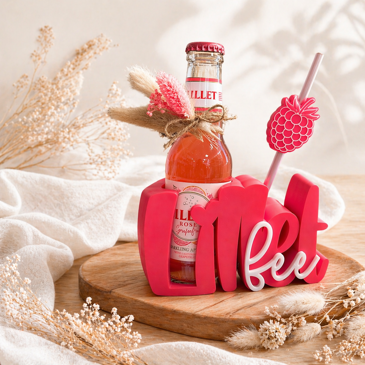 Lillet Rosé Geschenkset, Perfektes Cocktail Geschenk