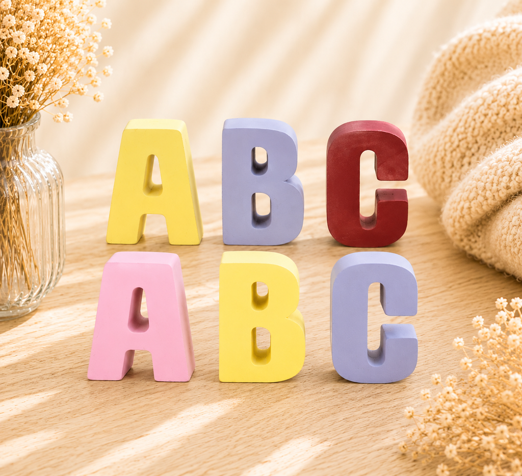 Personalisierte Einschulungsdeko „ABC“ mit Zuckertüte