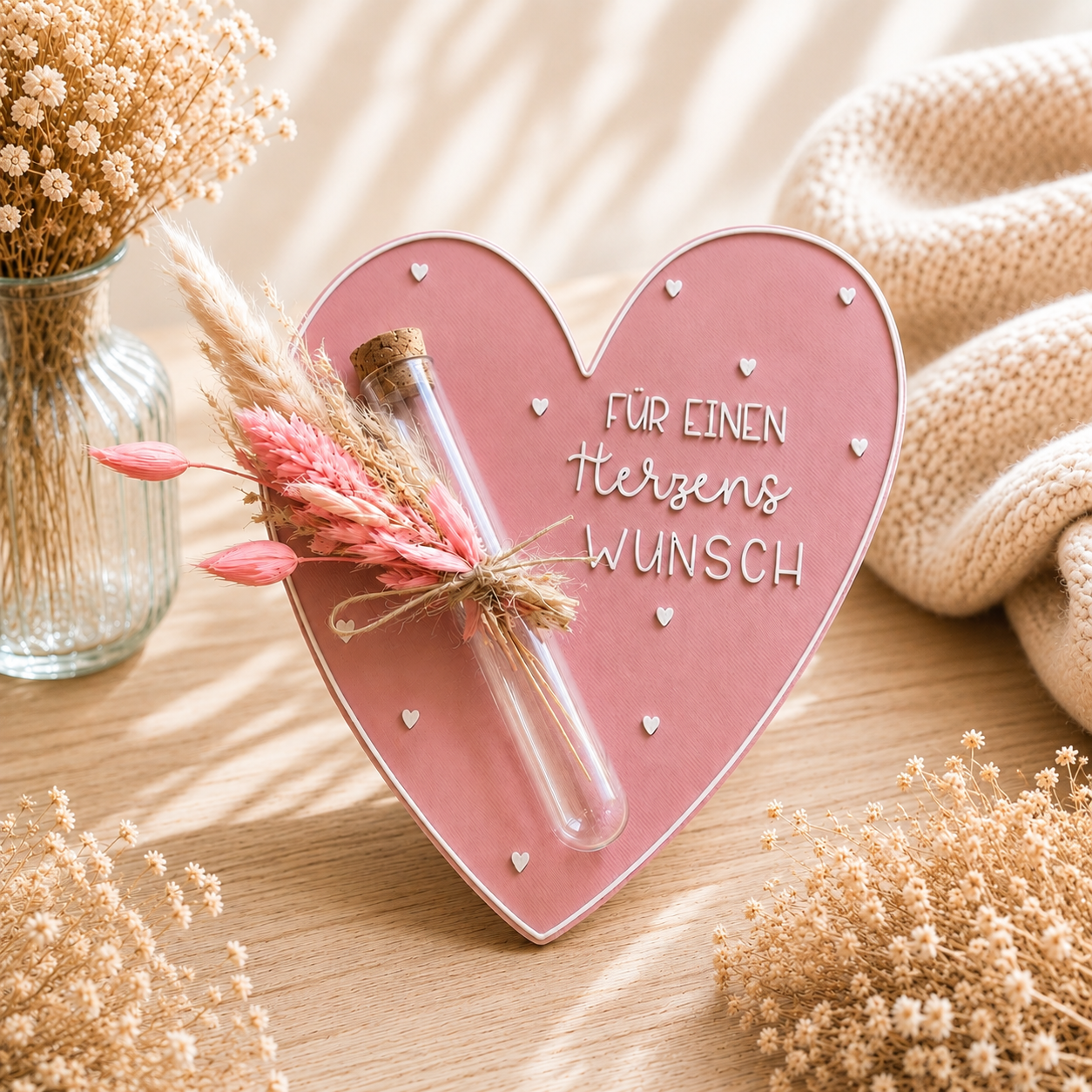 Personalisiertes Geldgeschenk, Wunscherfüller Herz