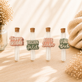 Reagenzglas Geldgeschenk mit Spruchstecker