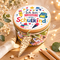 Einschulungsgeschenk im Glas, Geschenkset Schulanfang