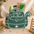 Geschenkbox Schulkind mit Füllung