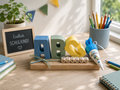 Personalisierte Einschulungsdeko „ABC“ mit Zuckertüte