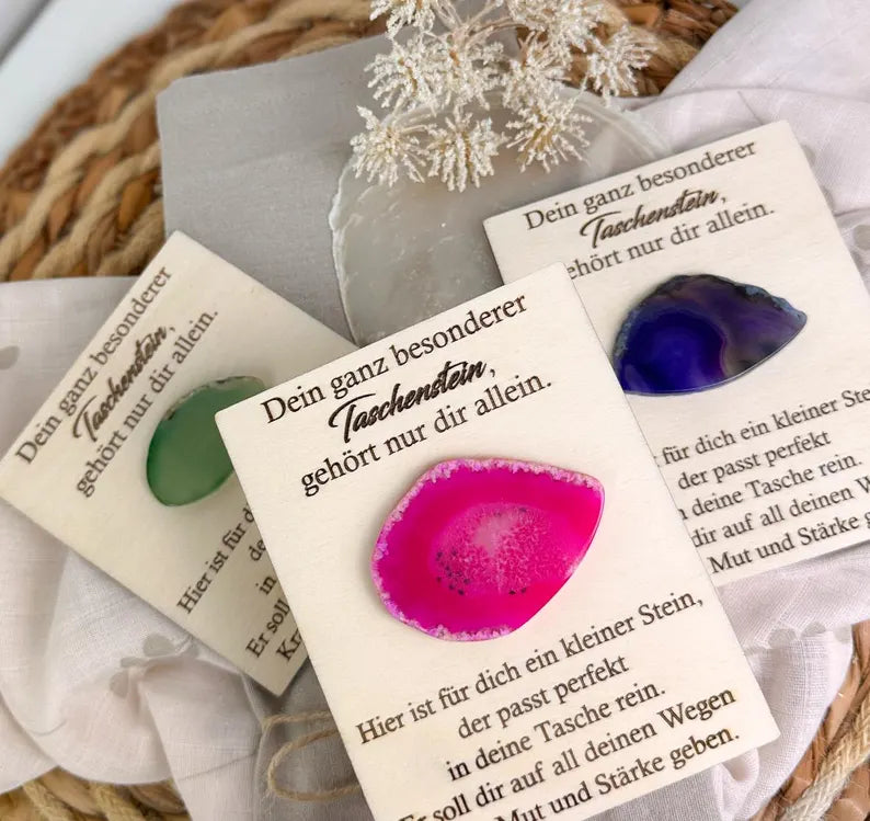 Mutmacher Karte "Glücksstein"