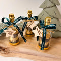 Mini-Geschenkflasche Weihnachten mit Pralinen