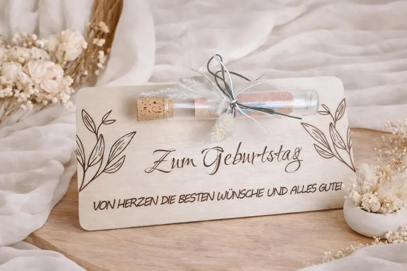 Geldgeschenk "Geburtstag"